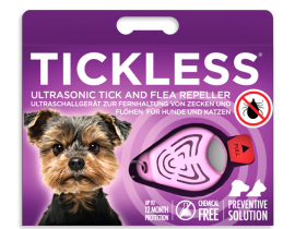 TICKLESS PET-PINK/Ultradźwiękowa ochrona przed kleszczami