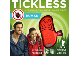 TICKLESS HUMAN - ORANGE/Ultradźwiękowa ochrona przed kleszczami